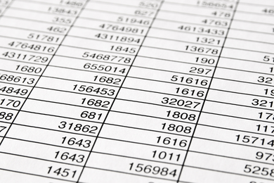 Excel lijst